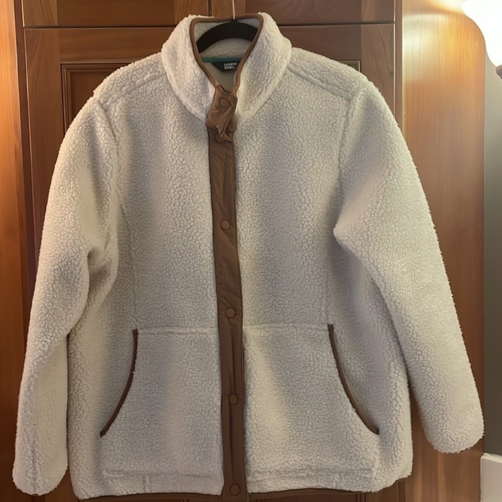 Women's Cream Jacket - Picture 3 of 4